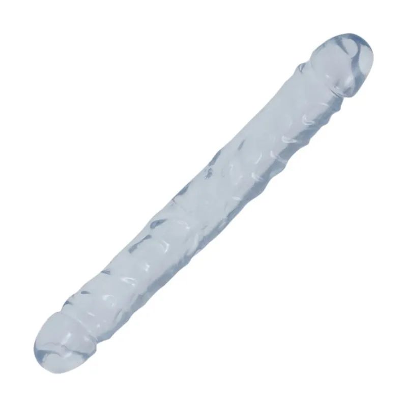Doc Johnson Crystal Jellies Jr Double Dong 30 cm