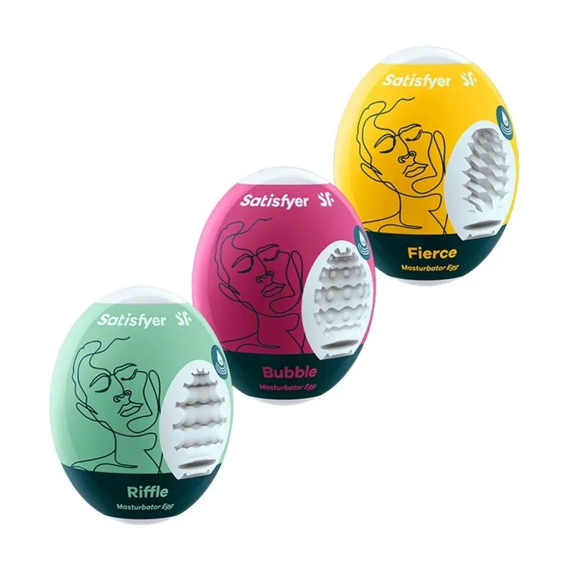 Satisfyer Riffle, Bubble & Fierce 3-pack