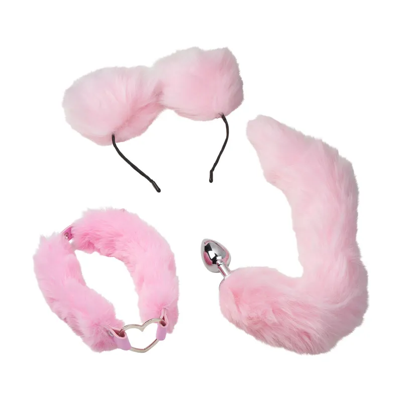 Baseks Fluffy Kitty Cosplay Sæt