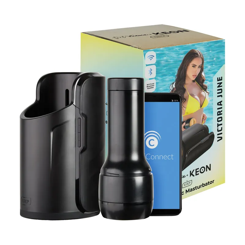 Kiiroo Keon WiFi & Feel Victoria June Combo Set