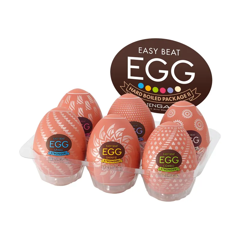 TENGA Hard Boiled II 6 Pack